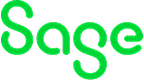Green "Sage" logo with rounded letters on a transparent background.